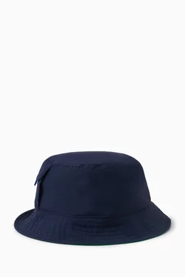 Buy Polo Ralph Lauren Blue Bucket Hat in Nylon For Men Online Ounass UAE