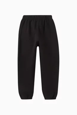 Black plain sweatpants hot sale