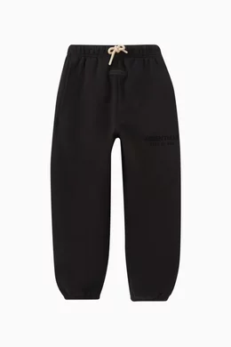 Buy Fear of God Essentials Black Essentials Sweatpants in Cotton fleece For UNISEX Online Ounass UAE