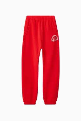 Girls red sweatpants on sale