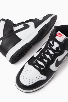 Dunk High Top Sneakers in Leather EU