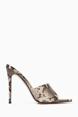 Vegan heeled mules best sale