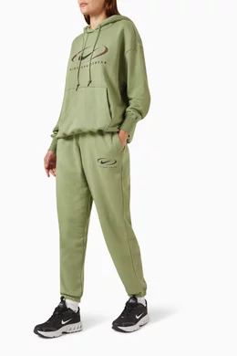 Nike dark green sweatpants best sale
