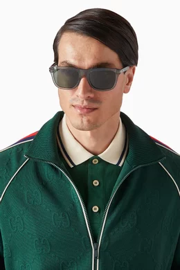 Gucci sunglasses transparent cheap