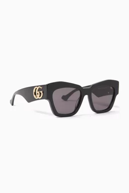 Sunglasses gucci black havana top
