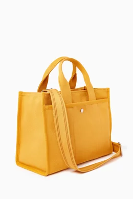Buy Coach Yellow Cargo Tote Bag in Canvas For Women Online