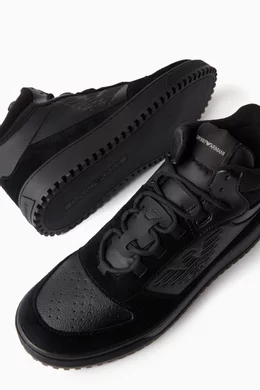 Emporio armani high top trainers online