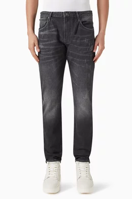 Emporio armani regular fit jeans deals