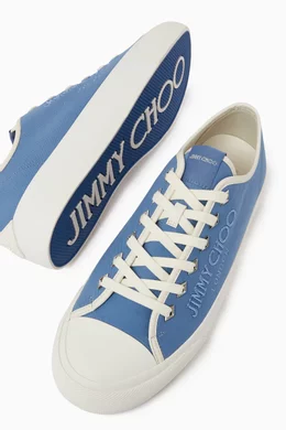 Blue jimmy choo trainers cheap