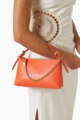 Buy ZAC Zac Posen Orange Posen Zip Top Crossbody Bag in Leather For Women Online Ounass UAE