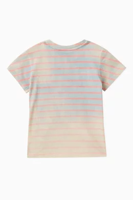 Buy Gucci Multicolour x Peter Rabbit Printed T shirt in Cotton For Baby Boys Online Ounass UAE