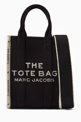Buy Marc Jacobs Black The Mini Tote Bag in Woven Jacquard For Women Online Ounass UAE