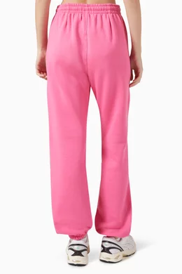 Buy 7 DAYS ACTIVE Pink Logo Sweatpants in Cotton For Women Online Ounass UAE