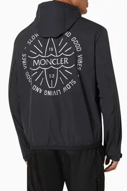 Buy Moncler Black Clapier Jacket For Men Online Ounass UAE