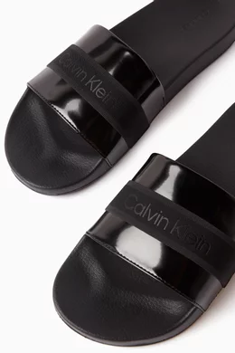Calvin klein marlina slides hot sale