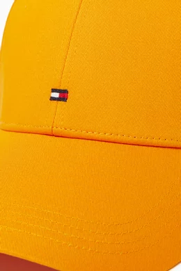 Buy Tommy Hilfiger Yellow Flag embroidered Cap in Organic Cotton For Men Online Ounass UAE