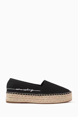 Espadrilles armani hot sale
