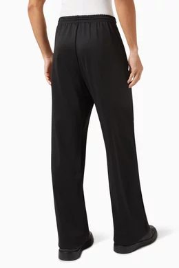 Buy JW Anderson Black Bootcut Track Pants in Jersey For Men Online Ounass UAE