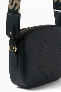 Buy Stella McCartney Green Small Perforation Camera Bag in Eco Alter Leather For Women Online Ounass UAE