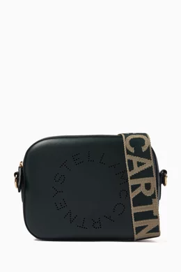 Buy Stella McCartney Green Small Perforation Camera Bag in Eco Alter Leather For Women Online Ounass UAE