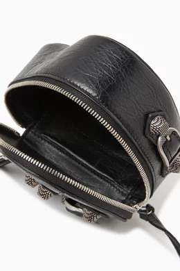 Buy Balenciaga Black Le Cagole Heart Jewelry Box in Arena
