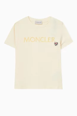 Moncler yellow t shirt cheap
