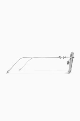 Buy Gentle Monster Brown Academya 02(BR) Glasses in Metal For