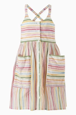 Stella mccartney striped dress outlet