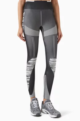 Buy adidas Grey x Stella McCartney Truestrength Seamless Yoga Leggings For Women Online Ounass UAE