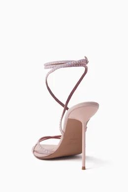 Buy Paris Texas Pink Holly Liz 105 Lace-up Sandals in Suede
