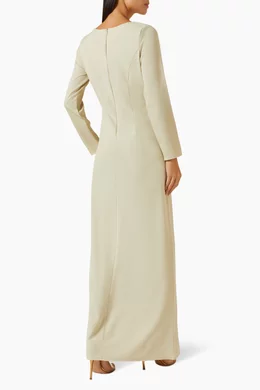 Embellished floral maxi dress online