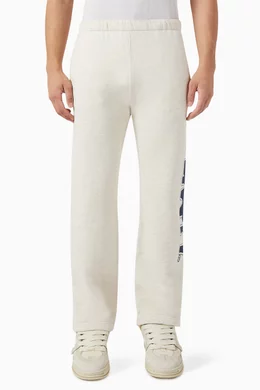 Fleece straight leg sweatpants outlet