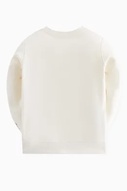 Buy Kith Neutral x Disney Minnie Crewneck Sweatshirt in Cotton fleece For Girls Online Ounass UAE