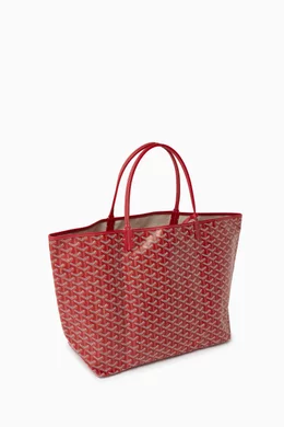 Buy Goyard Pre Loved Red Unused St. Louis GM Bag in Goyardine Canvas For Women Online Ounass UAE