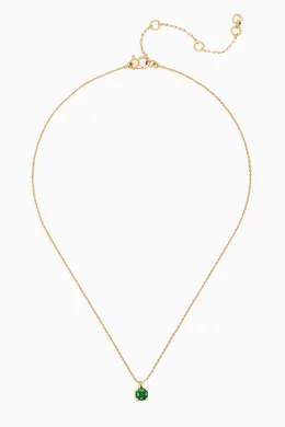 Kate spade emerald necklace discount