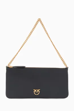 ショルダーバッグ・ポシェット PINKO HORIZONTAL FLAT BAG Horizontal Flat Bag in leather PINKO → Shop Online