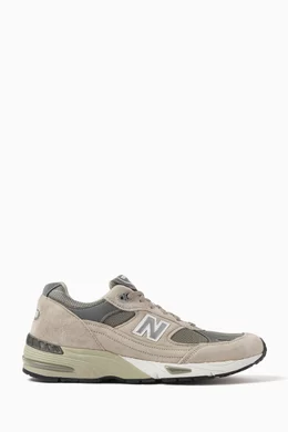 Buy New Balance Brown Made in UK 991 Sneakers in Suede Mesh For Men Online Ounass UAE