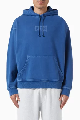 Blue kith hoodie cheap