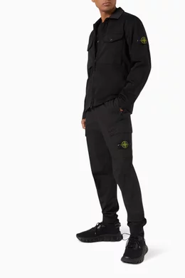 Stone island zip up overshirt cheap