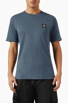Stone island shirt blue top