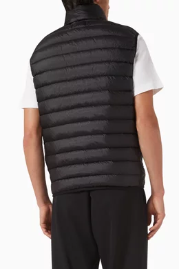 Stone island black vest outlet