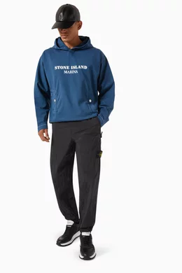 Stone island navy hoodie outlet