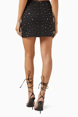 Embellished bodycon skirt clearance