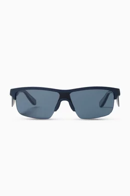Emporio armani square sunglasses cheap