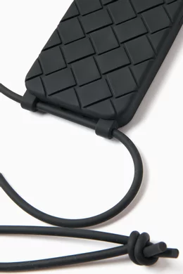 BOTTEGA VENETA ブラック iPhone15pro IPhone 15 Pro Case in BLACK | Bottega Veneta® US
