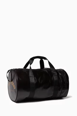 バッグ FRED PERRY CLASSIC BARREL BAG (BLACK) Classic Barrel Bag - Black / Ecru | Men's Bags | Men's