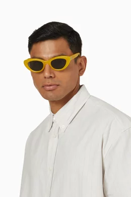 Buy Gentle Monster Yellow Unisex Conic YC7 Cat-eye