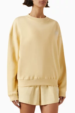 Yellow vacation sweatshirt clearance