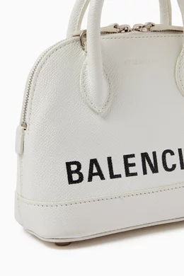 Buy Balenciaga Pre Loved White XXS Ville Satchel Bag in Leather For Women Online Ounass UAE