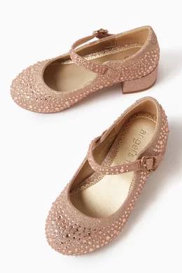 Little girls gold shoes hotsell